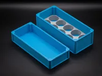(Separate Insert) 6x3 Magnets - 24mm x 57mm Vials