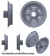 0.2mm layer, 15 walls, 100% infill - PETG