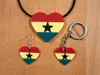 Loving Ghana – Necklace Pendant, Earring and Fob