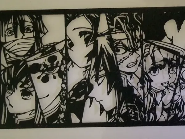 Affiche des piliers de Demon Slayer