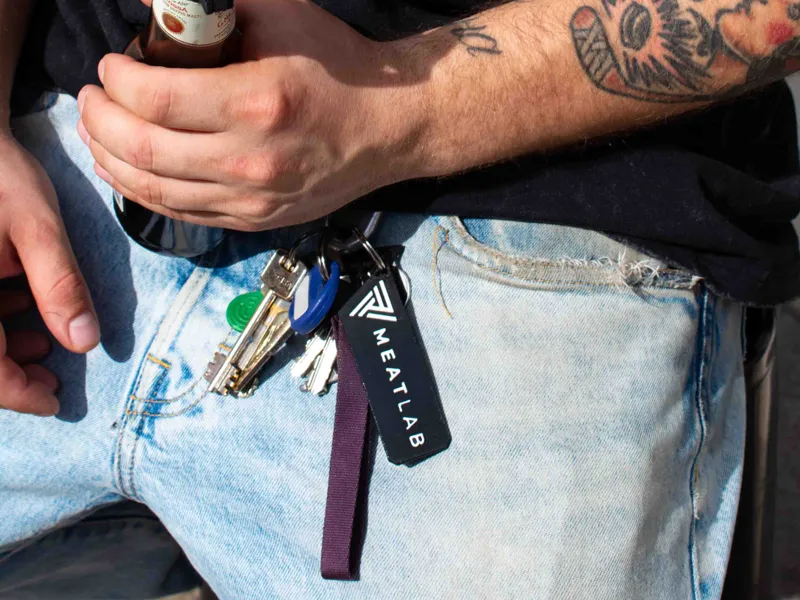 Atled Meat Lab keychain