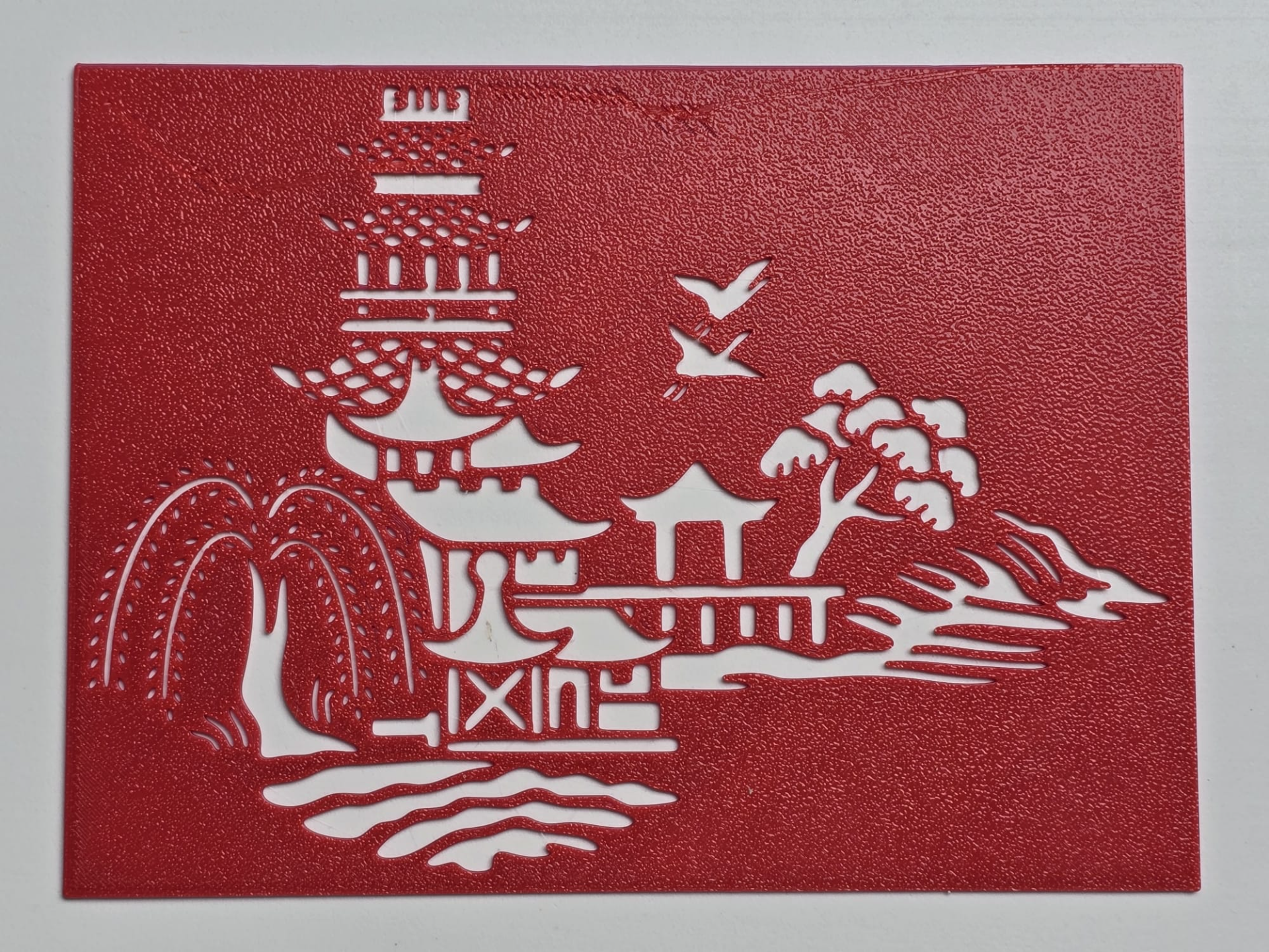 Zen Japan Stencil Craft Template