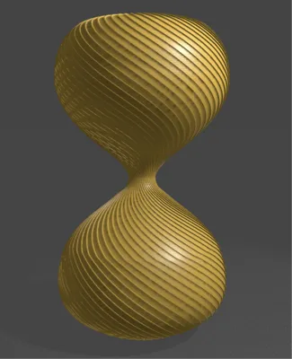 Hourglass of time