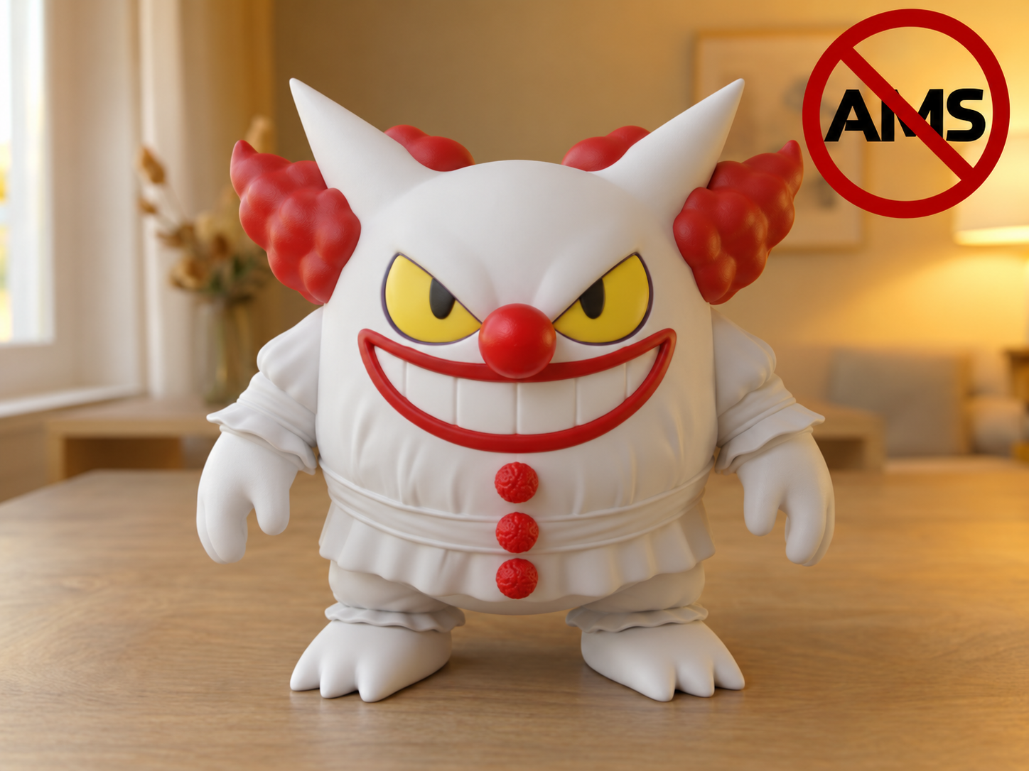 Gengar x Pennywise – (AMS + No AMS Versions) - 1