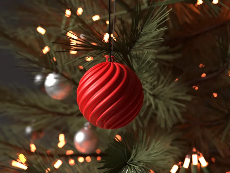 Christmas tree ornament