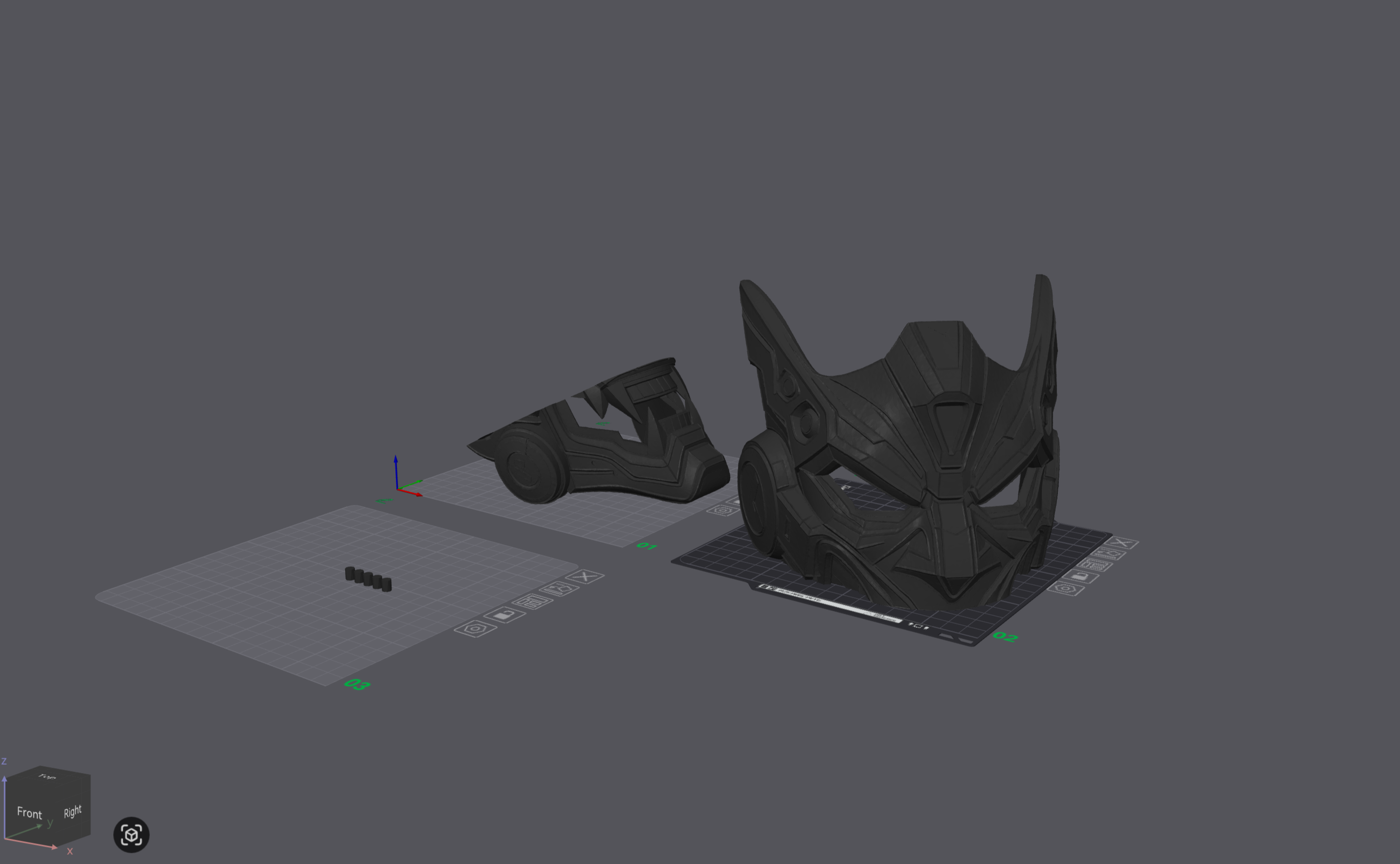 Miniatura 2 do modelo 3D Cybernetic Oni