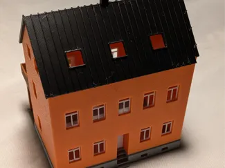 Reihenendhaus H0 1:87