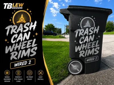Wired 2 | Trash Can Wheel Rims