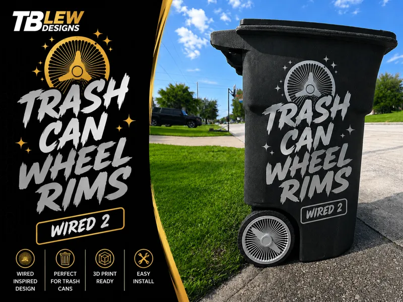Wired 2 | Trash Can Wheel Rims
