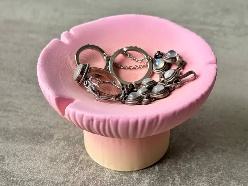 Mushroom Jewelry Holder | Fairycore Dish