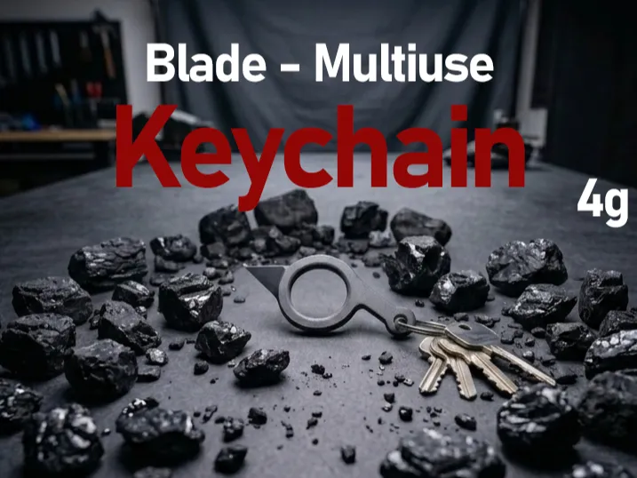 Super Handy EDC Keyring Blade - Keychain - 4g