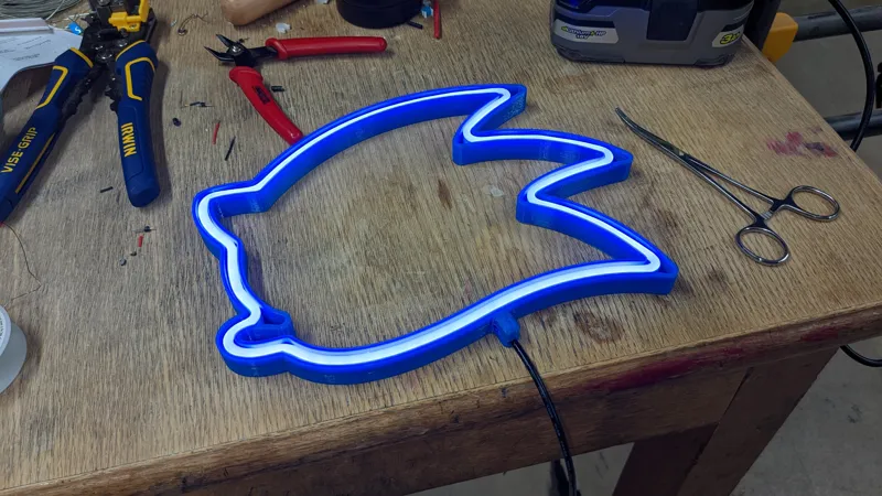 Sonic the Hedgehog LED Neon Light