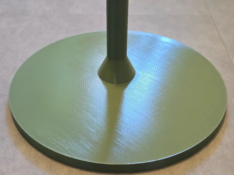 Sturdy base for clamp fan, etc