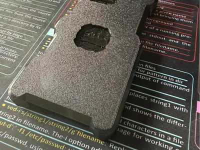 iPhone 16 Pro Max with quadlock socket