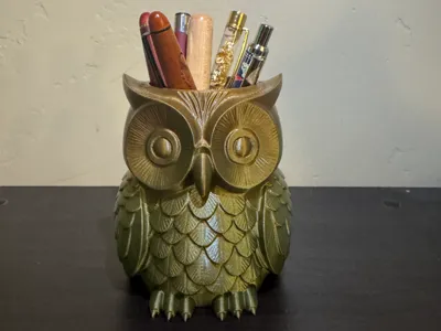 Owl Pen Holder