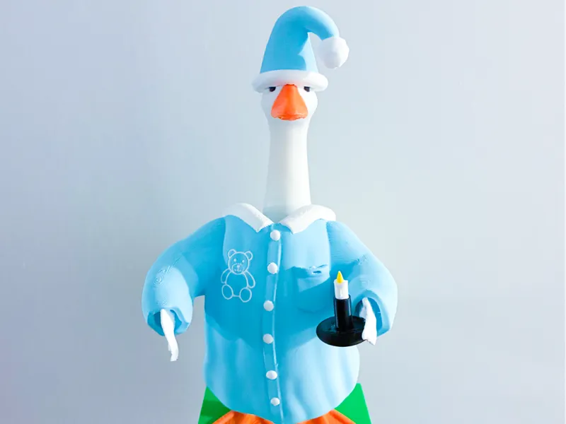 Sleep Shirt and Hat Desk Goose Gear