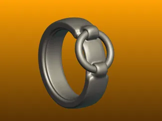 Simple male ring, BDSM men ring