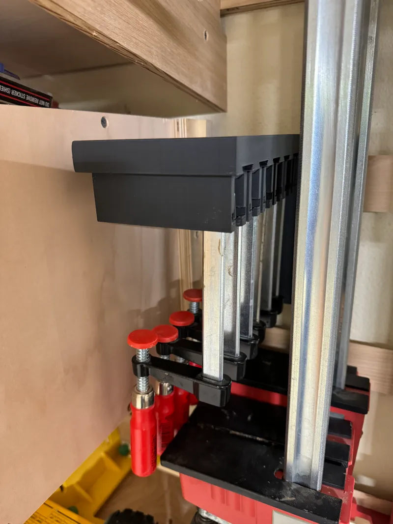 Modular French Cleat Clamp Rack