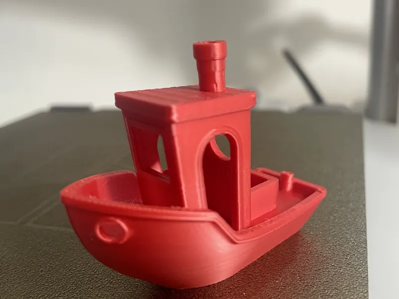 Abgestimmtes PLA Red (Geeetech)