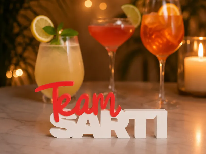 Team Sarti Sommerdeko Aufsteller