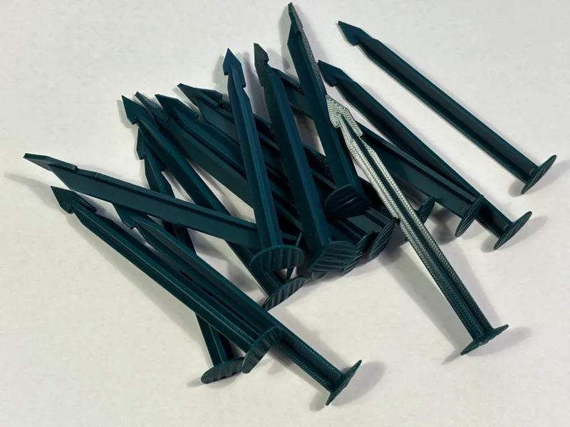 Landscape Fabric Pegs Stakes