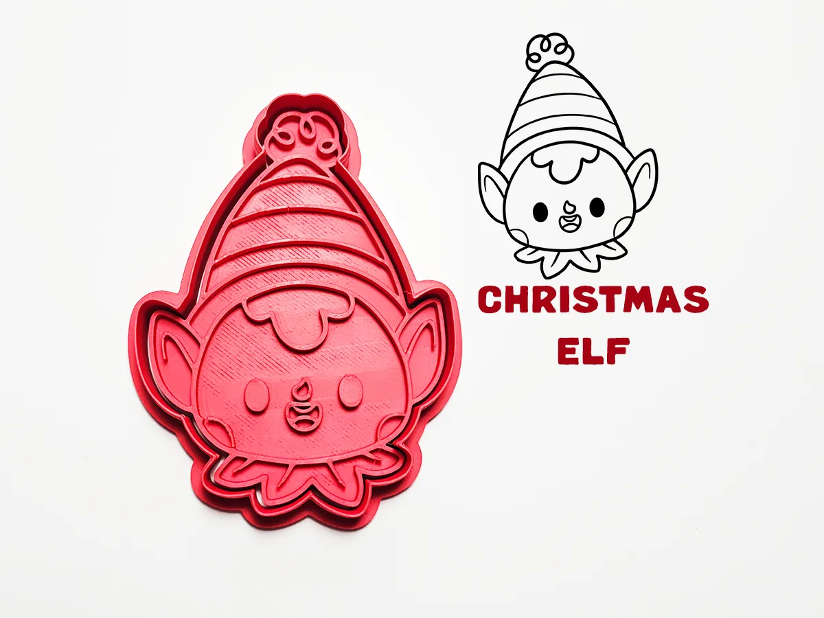 Emporte-pièce Lutin de Noël