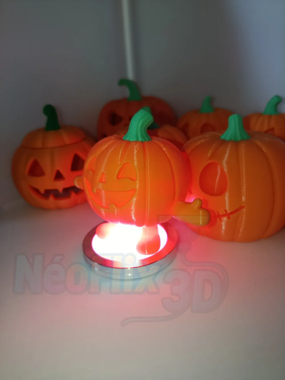 Happy Halloween Pumpkin - Free 3D Print Model - MakerWorld
