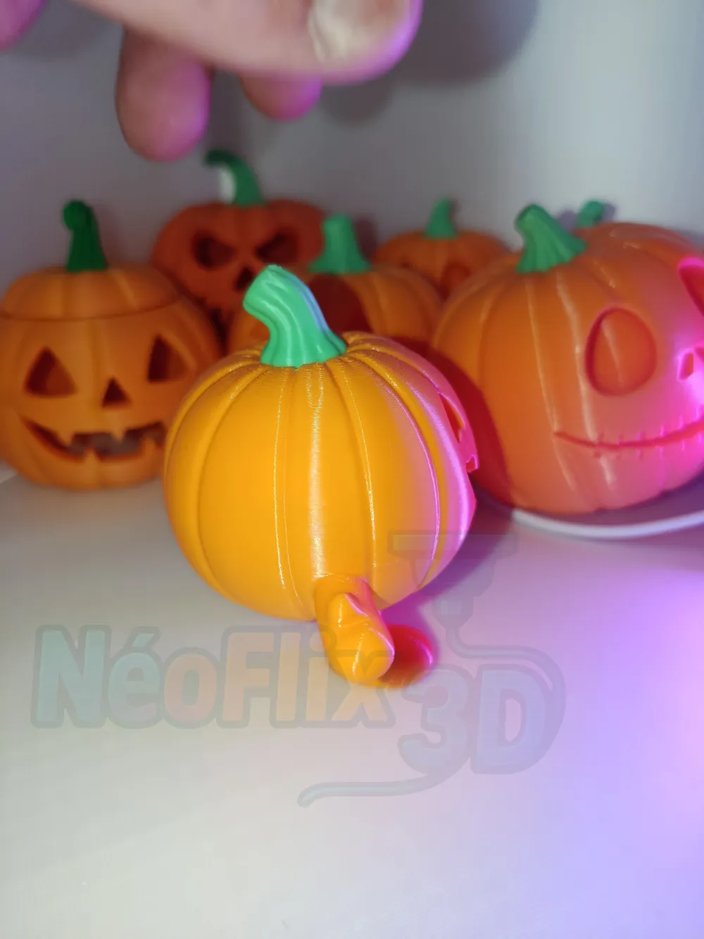 Happy Halloween Pumpkin - Free 3D Print Model - MakerWorld