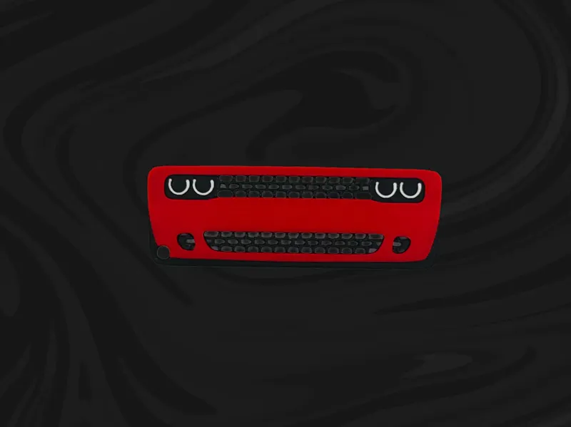 DODGE CHALLENGER Keychain (Customizable)