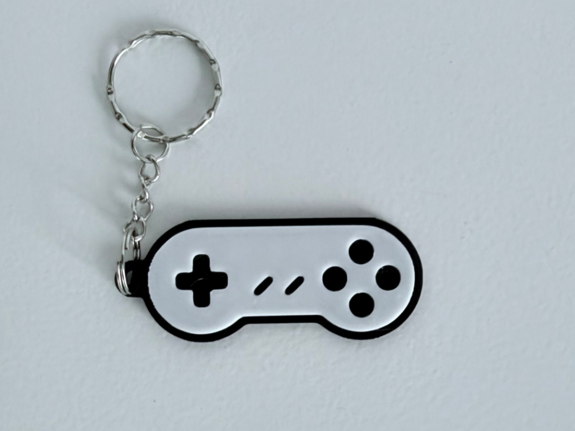 Super Nintendo Controller Keychain