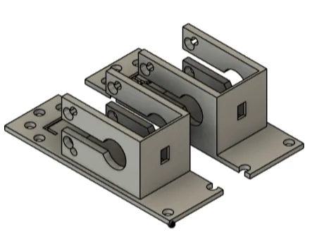 Mini Gear DC Motor Chassis