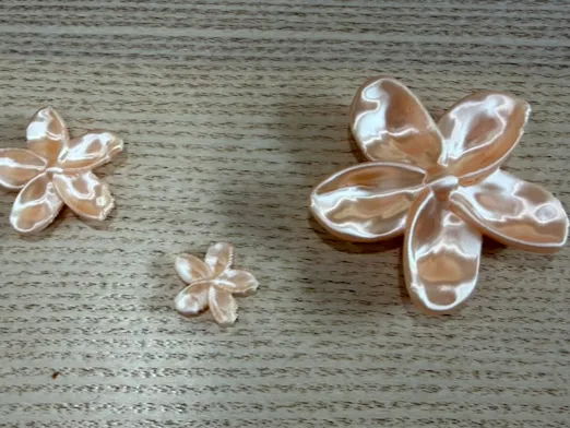 丝绸花朵 三种尺寸