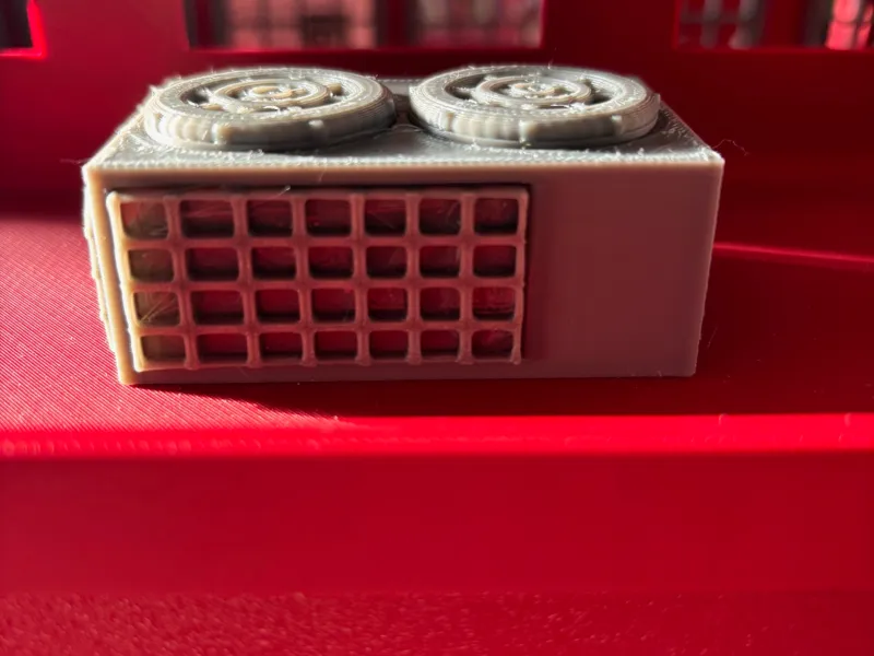 HO Scale Industrial A/C unit