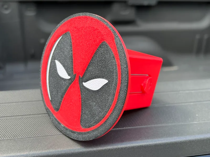 Deadpool Hitch Cover