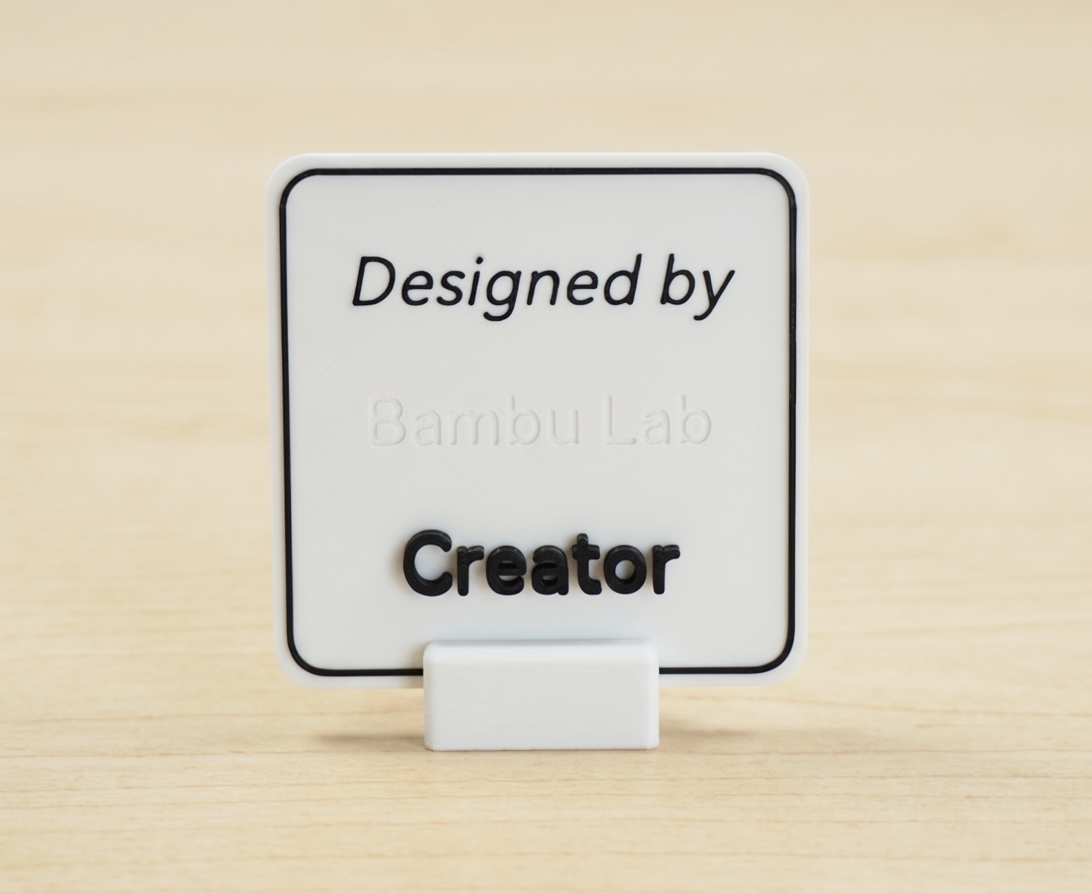 Miniatura 2 do modelo 3D 铭牌定制