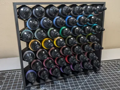 Miniature Paint Rack System