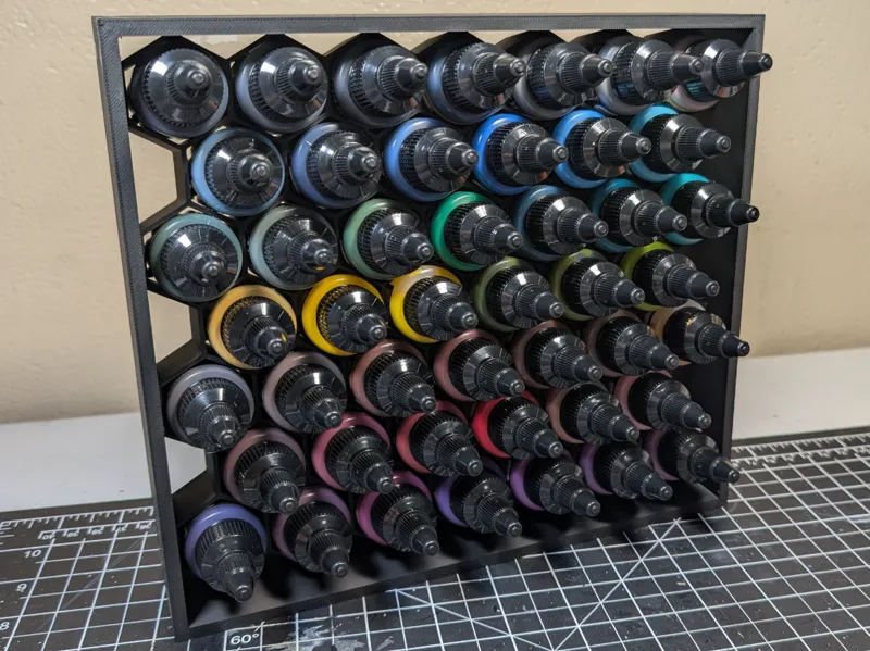 Miniature Paint Rack System
