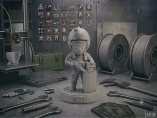 Fuze Chibi Figure - Rainbow Six Siege