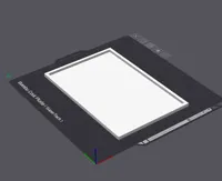 frame 0.2mm layer, 2 walls, 15% infill