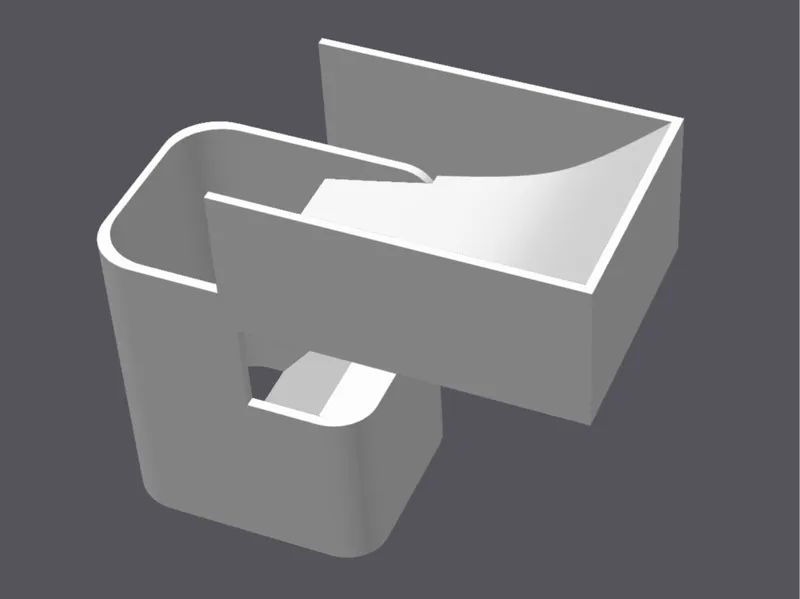 Ikea Lack Poop Chute
