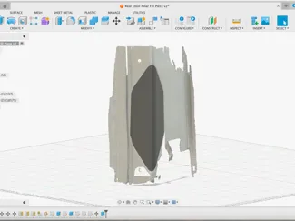 Sprinter Rear Pillar Wedge Filler