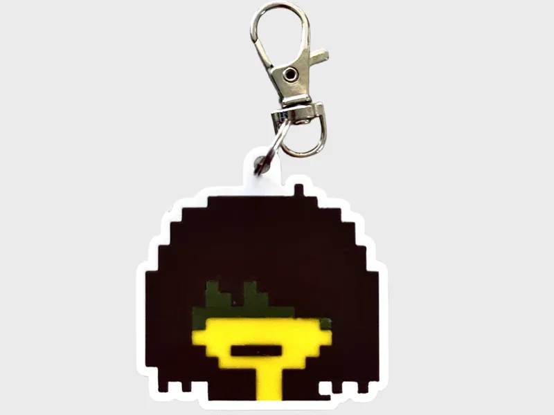 Kris Dreemurr Keychain - Deltarune