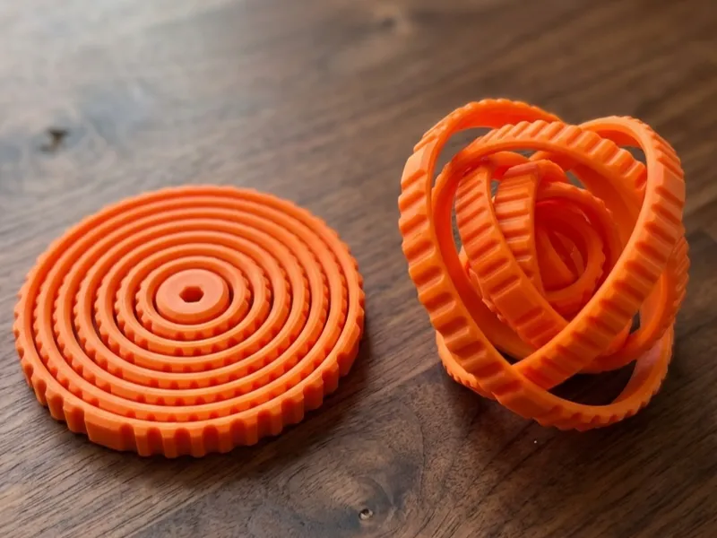 7‑Ring Gyro Fidget •  Print in place