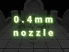 0.4mm nozzle - 0.12mm layer, 2 walls, 15% infill