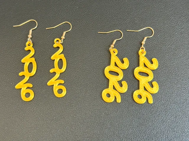 New Year 2026 Earrings