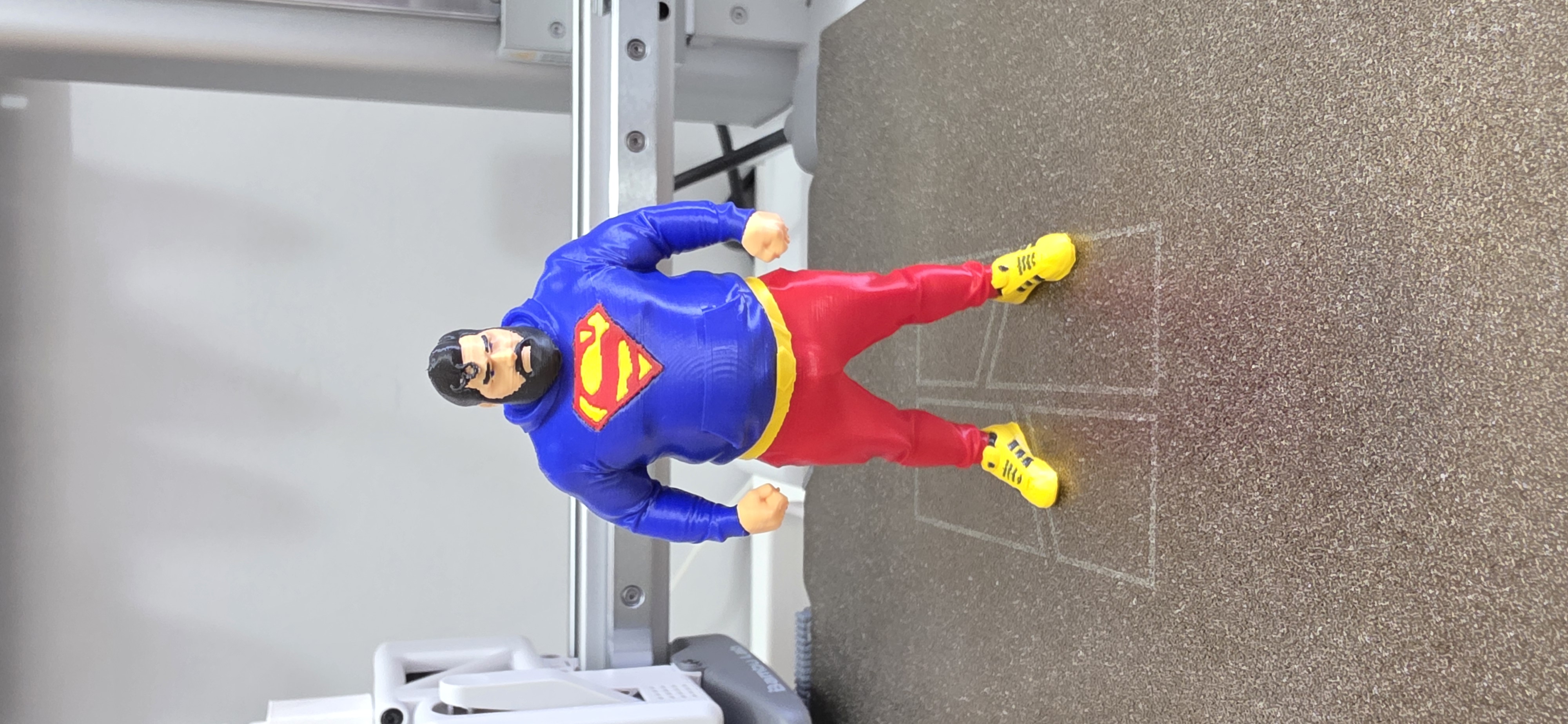 Miniatura 2 do modelo 3D Strong Fat Superman 