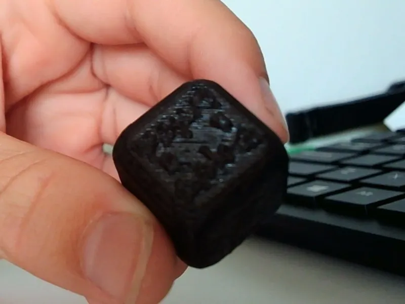 cool dice with wierd patterns
