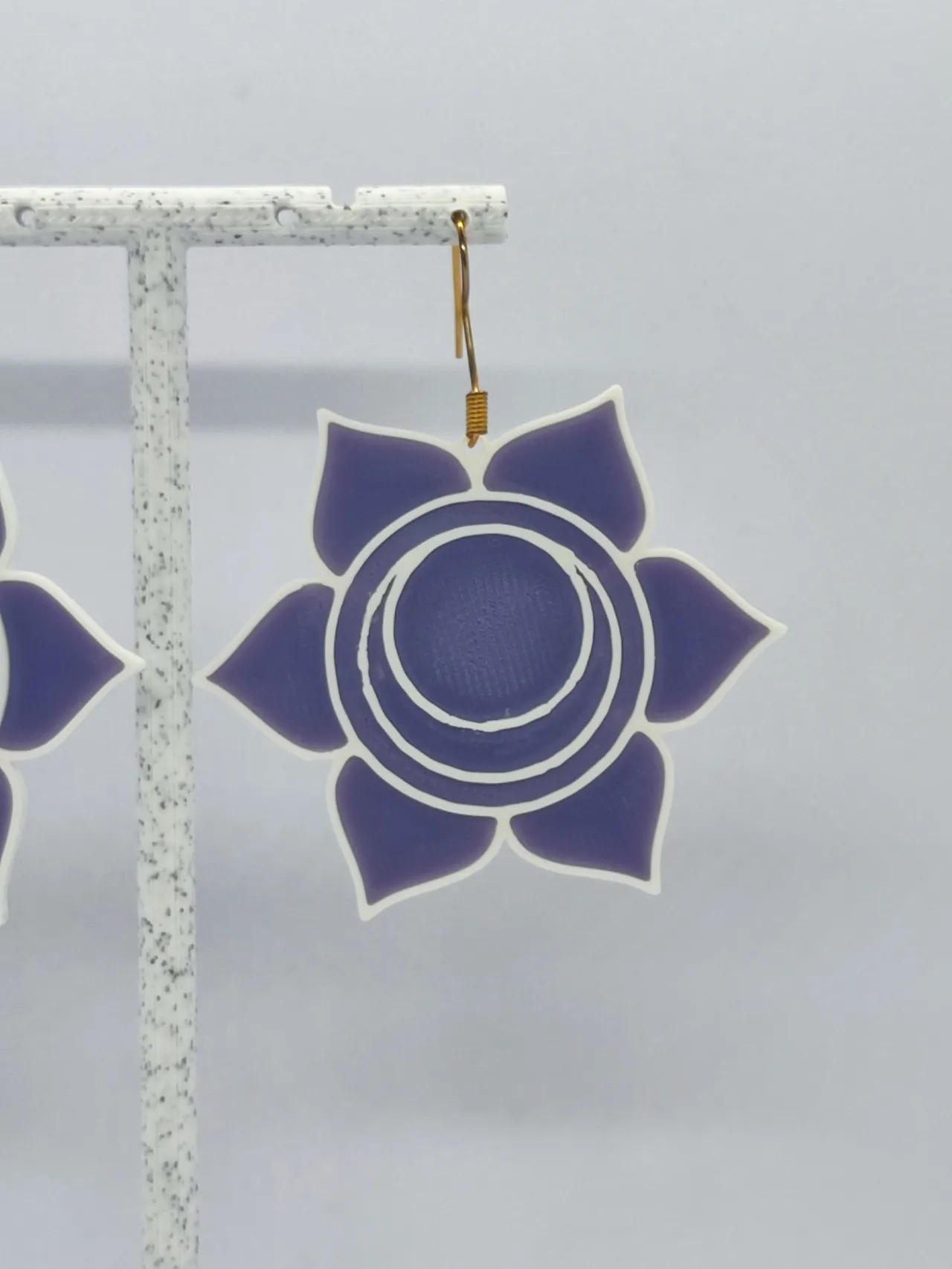 Aretes Flor de la Sabiduría view 4