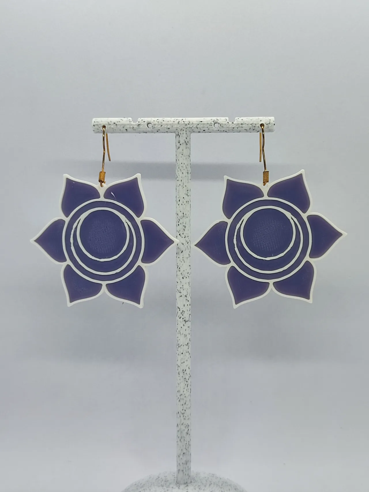 Aretes Flor de la Sabiduría view 3