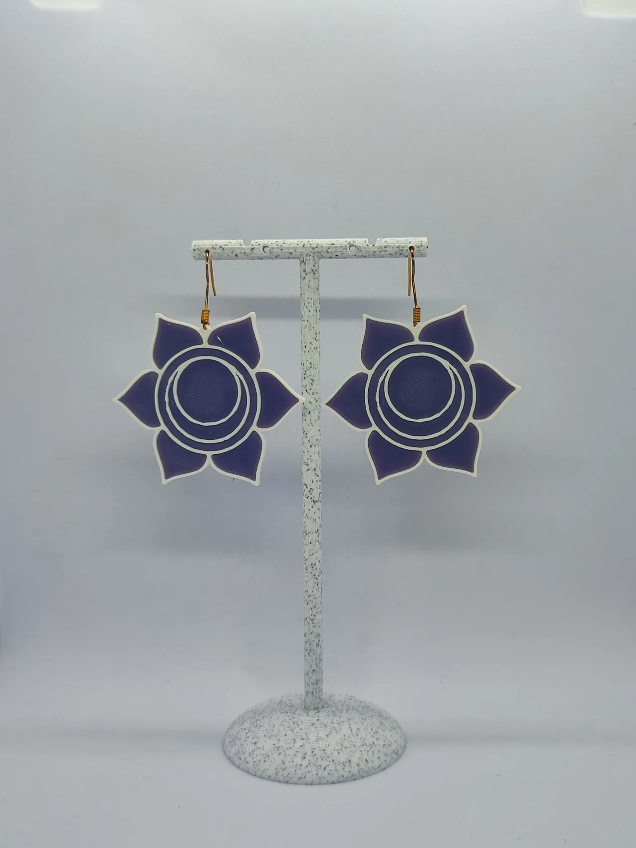 Aretes Flor de la Sabiduría view 2